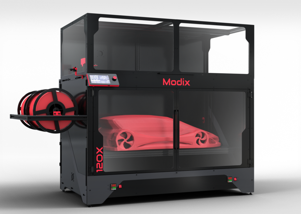 Modix BIG-120X GEN5 suureformaadiline 3D-printer
