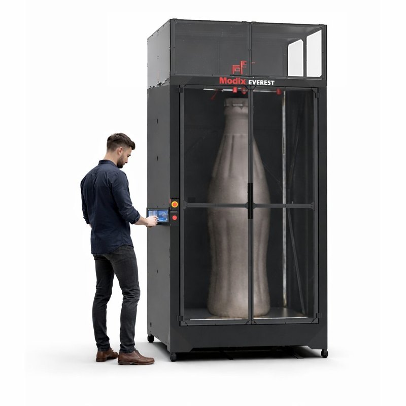 Modix Everest GEN5 kahemeetrise tööalaga 3D-printer